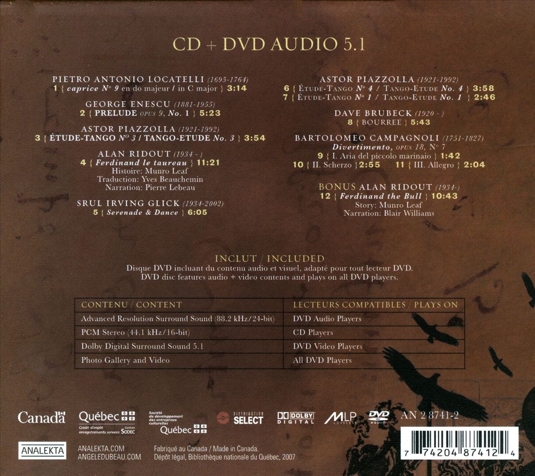 Solo [CD+DVD Audio] [Canada] cover art