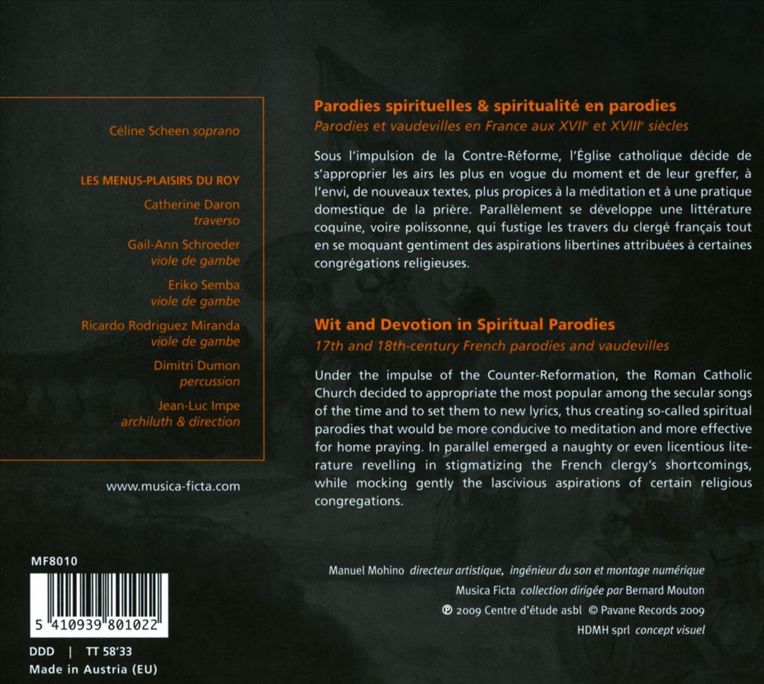 Parodies spirituelles & spiritualité en parodies cover art