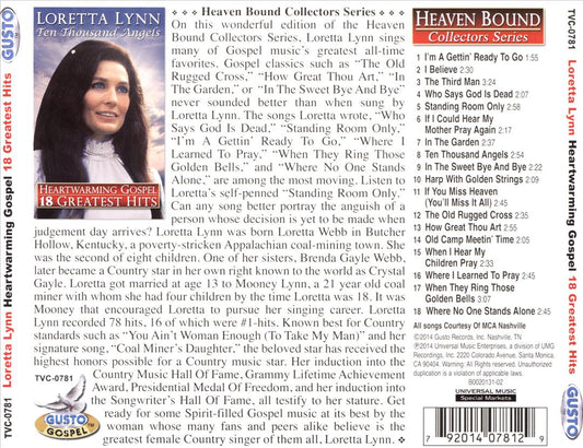 Heartwarming Gospel: 18 Greatest Hits cover art