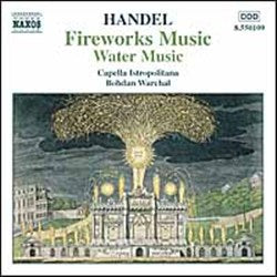 Handel: Fireworks Music; Water Music cover art