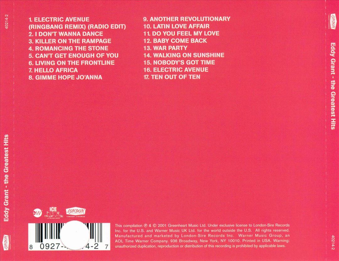 The Greatest Hits [Sire] cover art