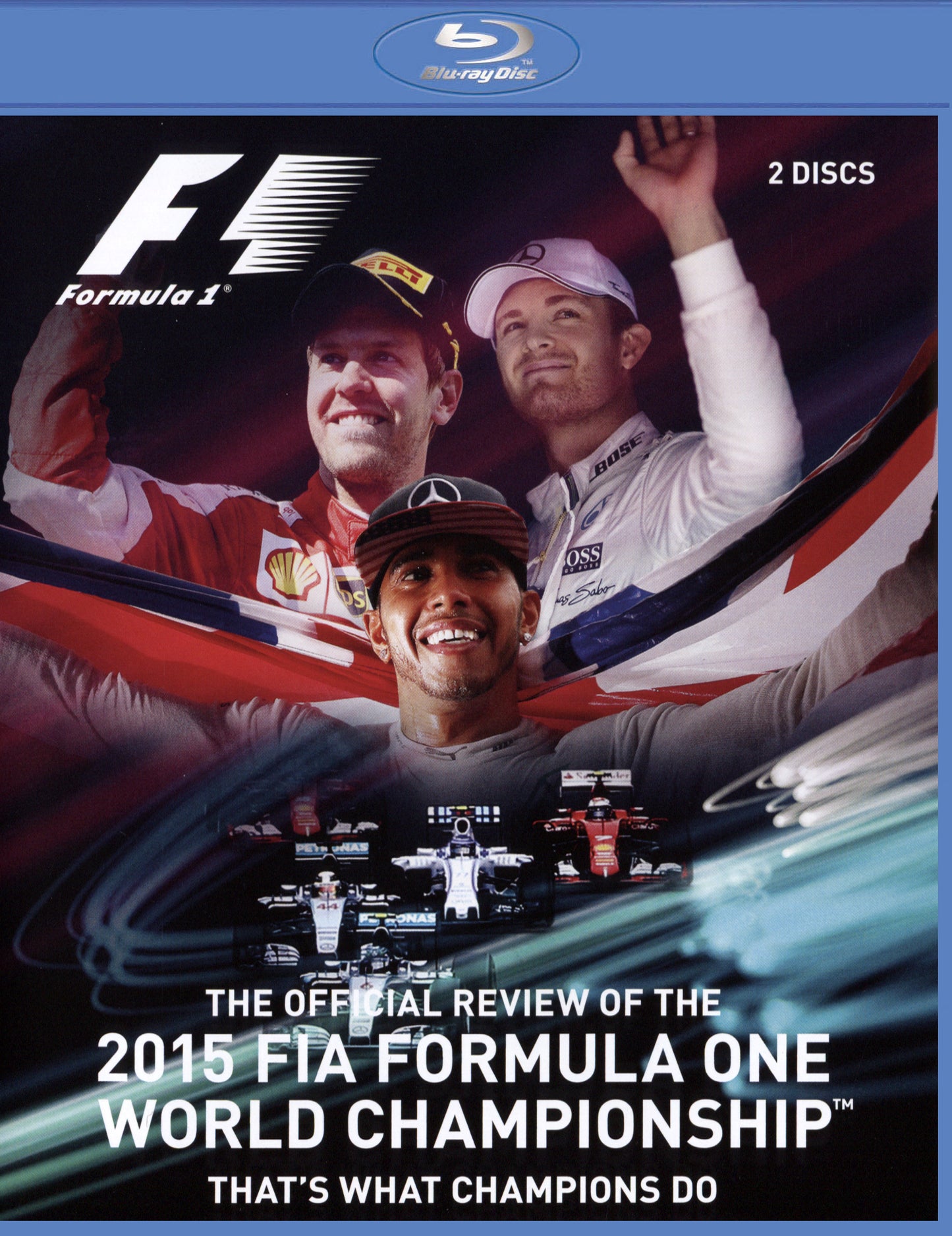 Official Review of the 2015 FIA Formula One World Championship [Blu-ray] cover art