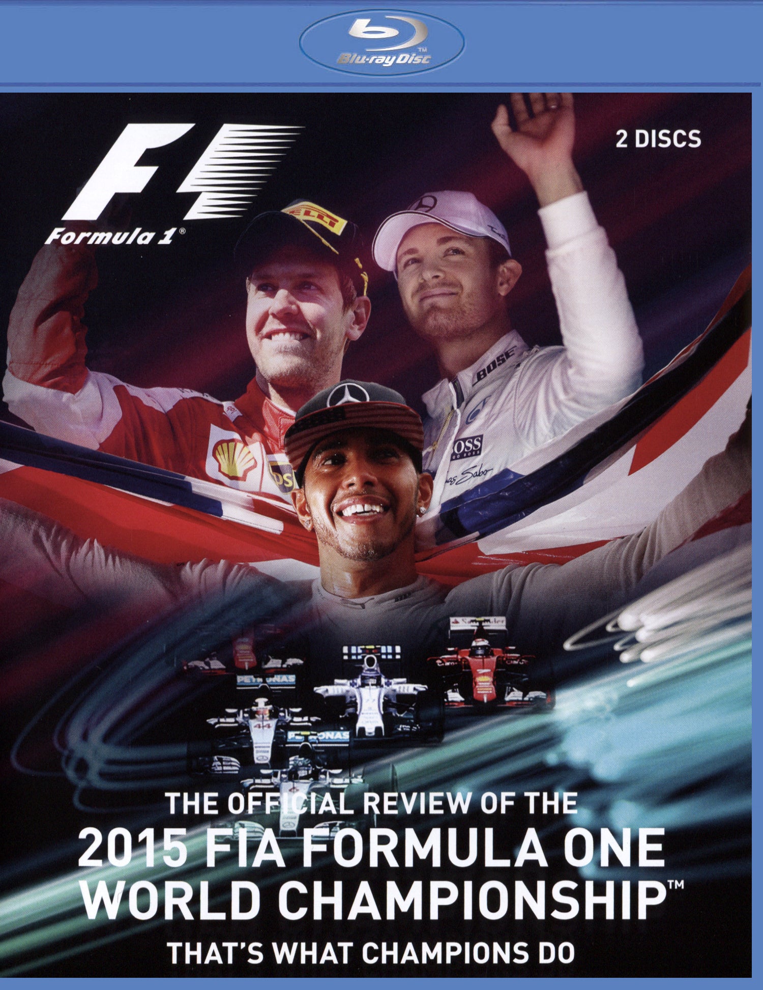Official Review of the 2015 FIA Formula One World Championship [Blu-ray] cover art