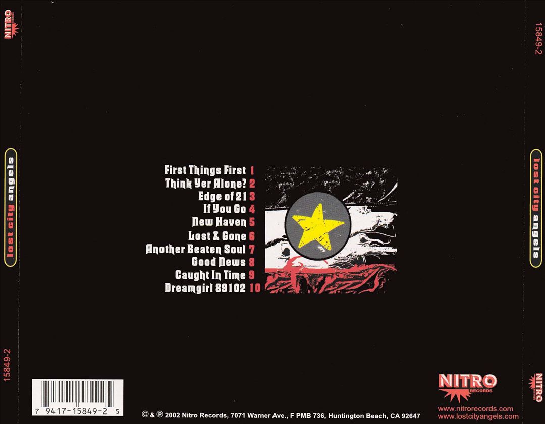 Lost City Angels cover art