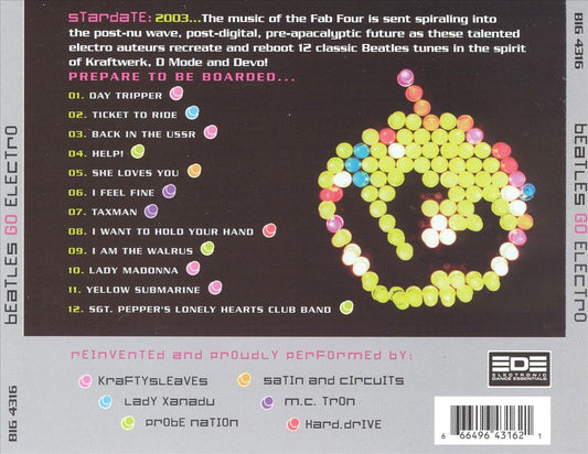 Beatles Go Electro cover art