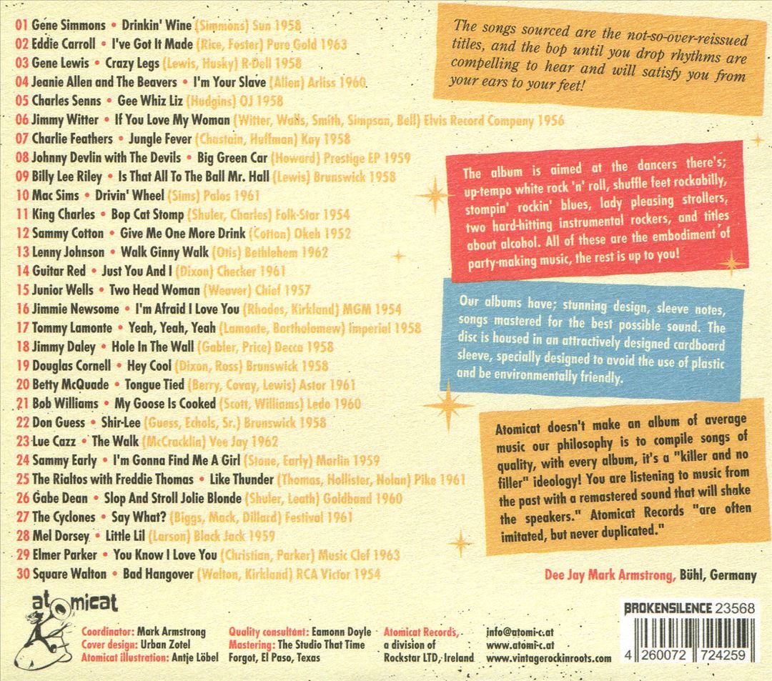 Atomicat Hootenanny cover art