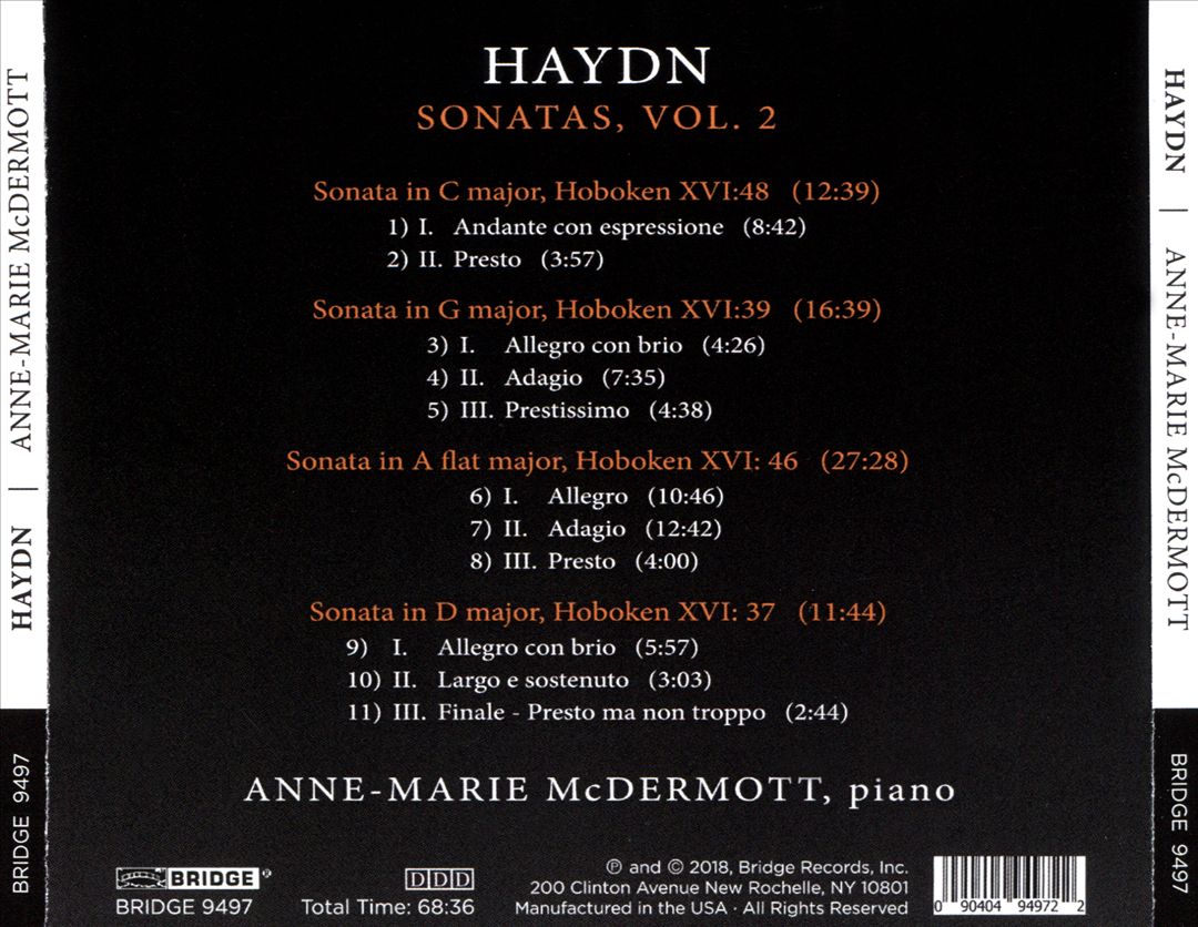 Haydn: Sonatas, Vol. 2 cover art