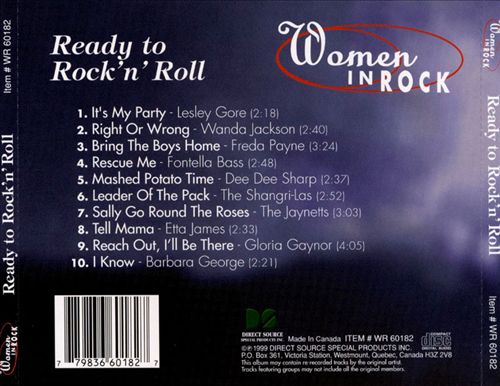 Women in Rock: Ready to Rock 'N' Roll cover art