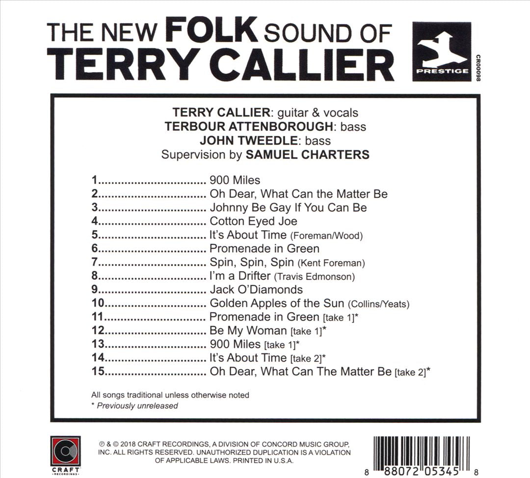 The New Folk Sound of Terry Callier [Deluxe Edition] cover art