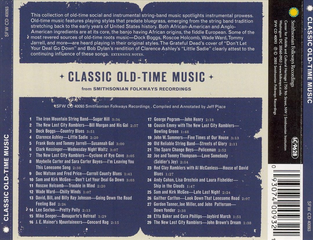 Classic Old-Time Music cover art