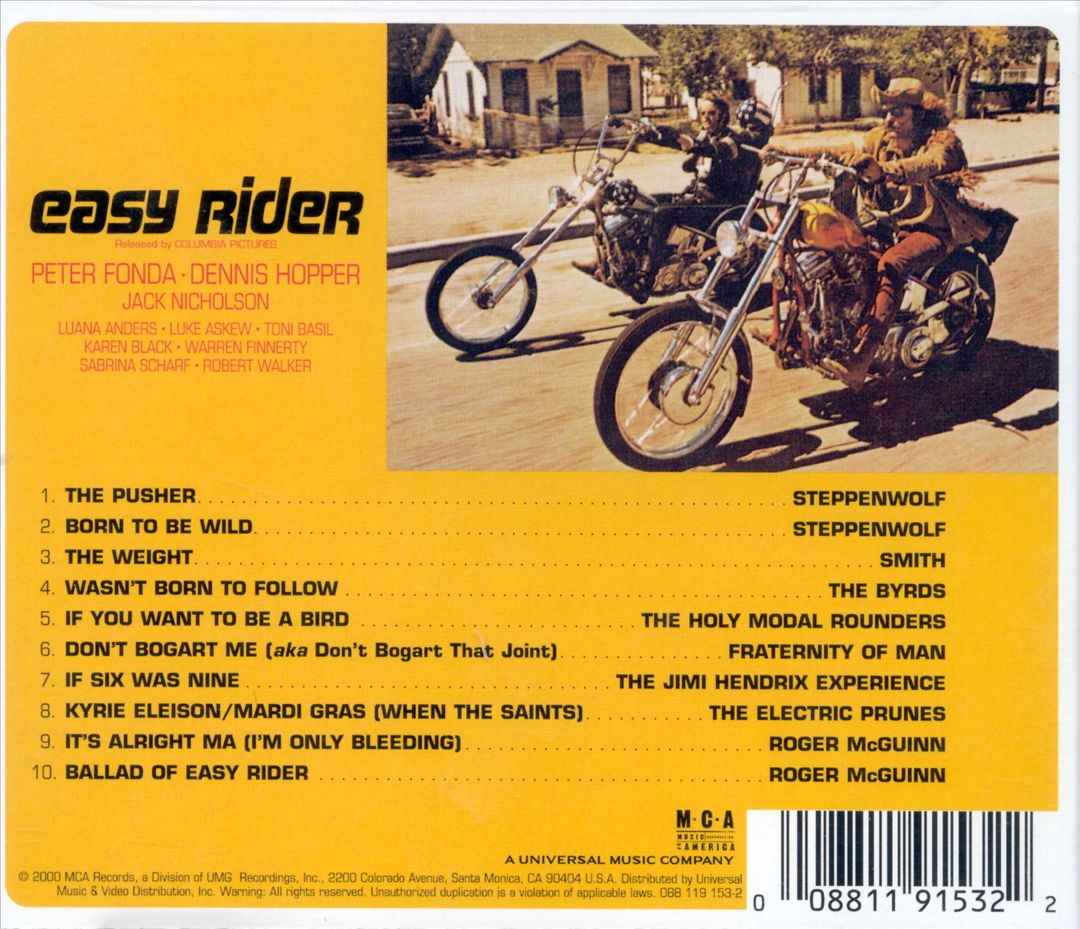 Easy Rider [Music from the Soundtrack] cover art