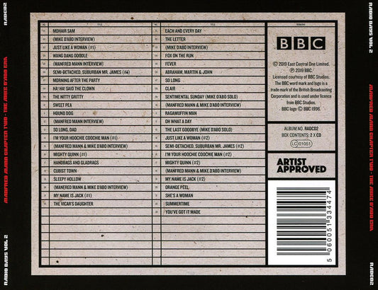 Radio Days, Vol. 2: The Mike D'Abo Era, Live at the BBC 66-69 cover art