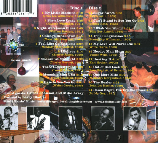 Chicago Blues: A Living History cover art