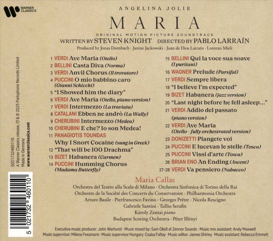 Maria [Original Motion Picture Soundtrack] cover art