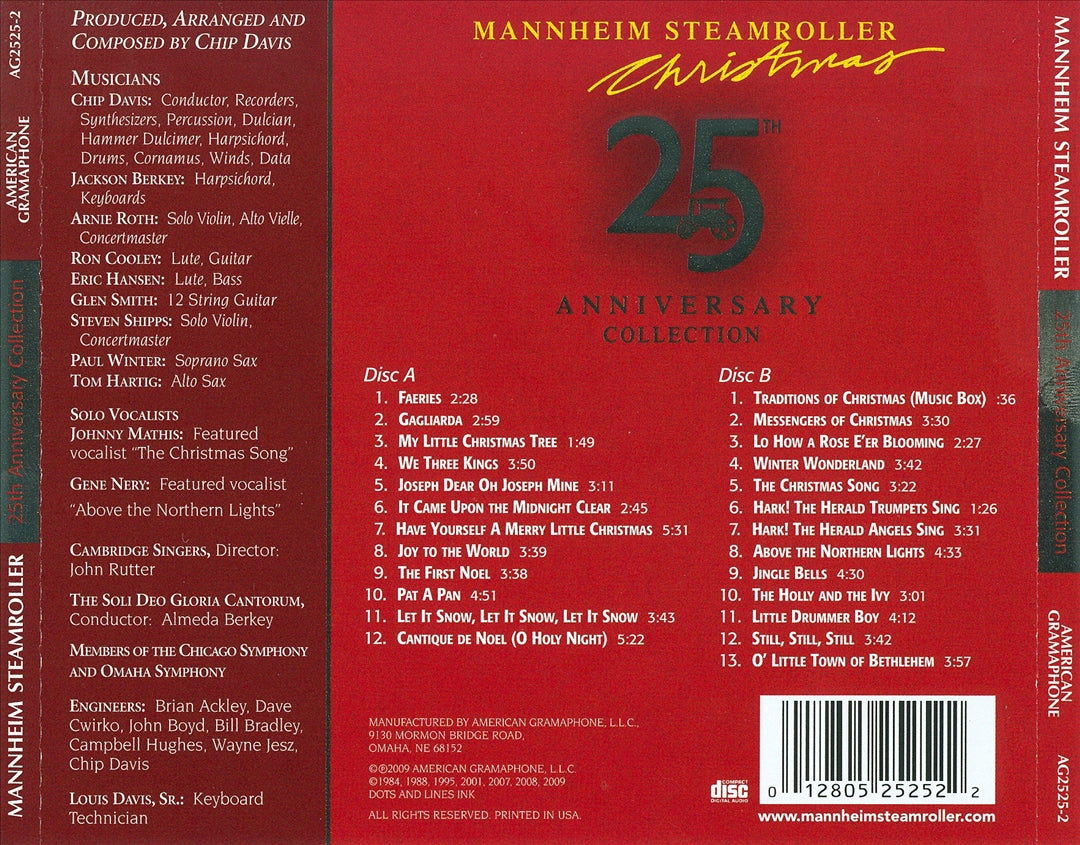 Mannheim Steamroller Christmas: 25th Anniversary Collection cover art