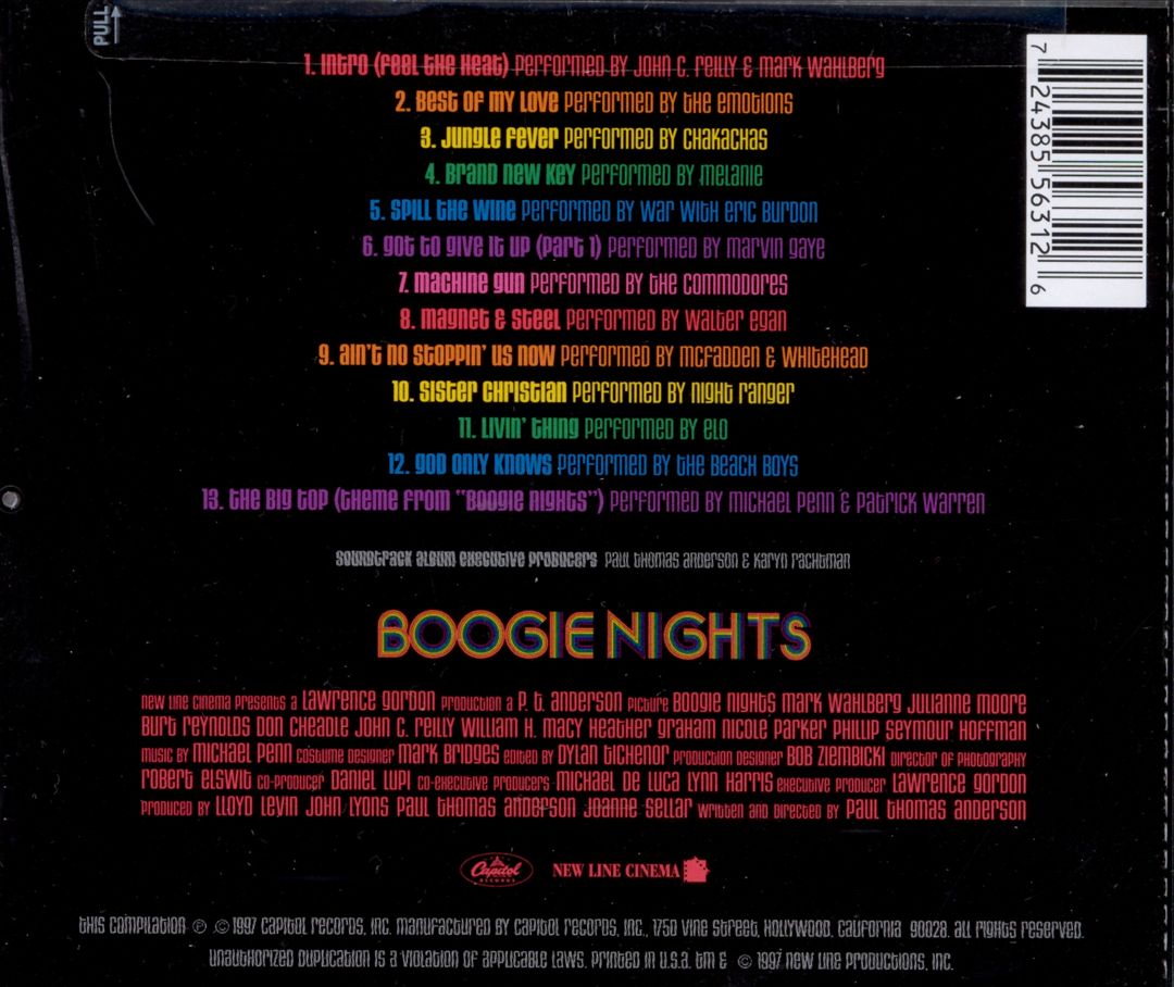 Boogie Nights [Original Soundtrack] cover art