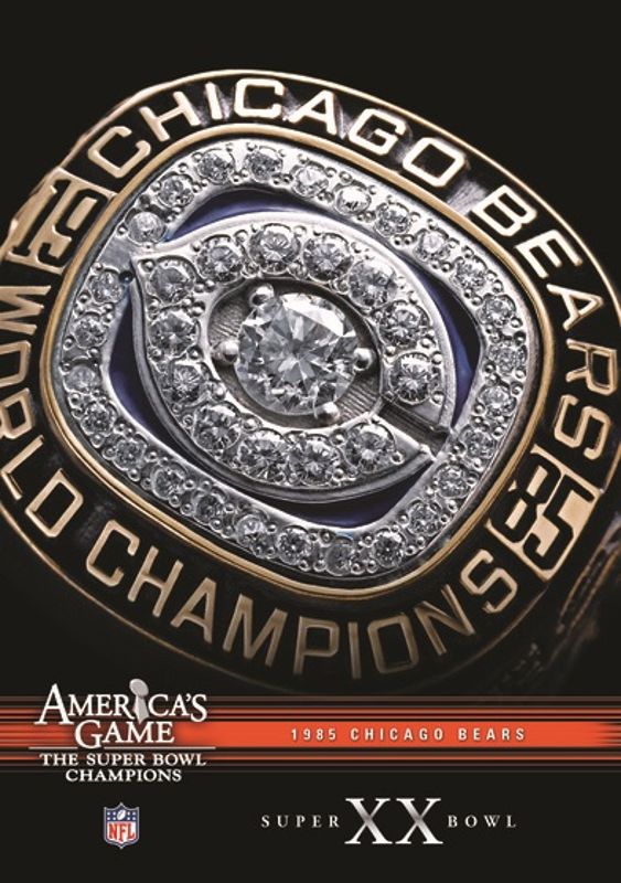 NFL: America's Game - 1985 Chicago Bears - Super Bowl XX cover art