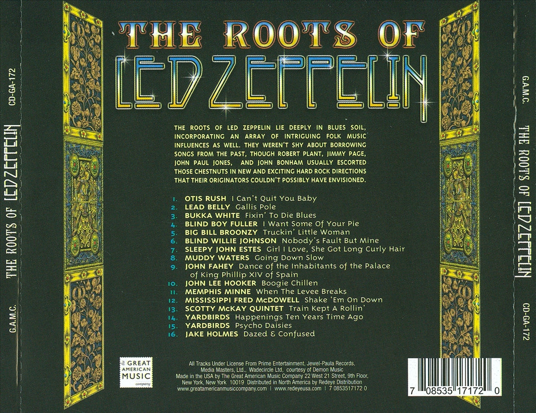 Roots of Led Zeppelin cover art