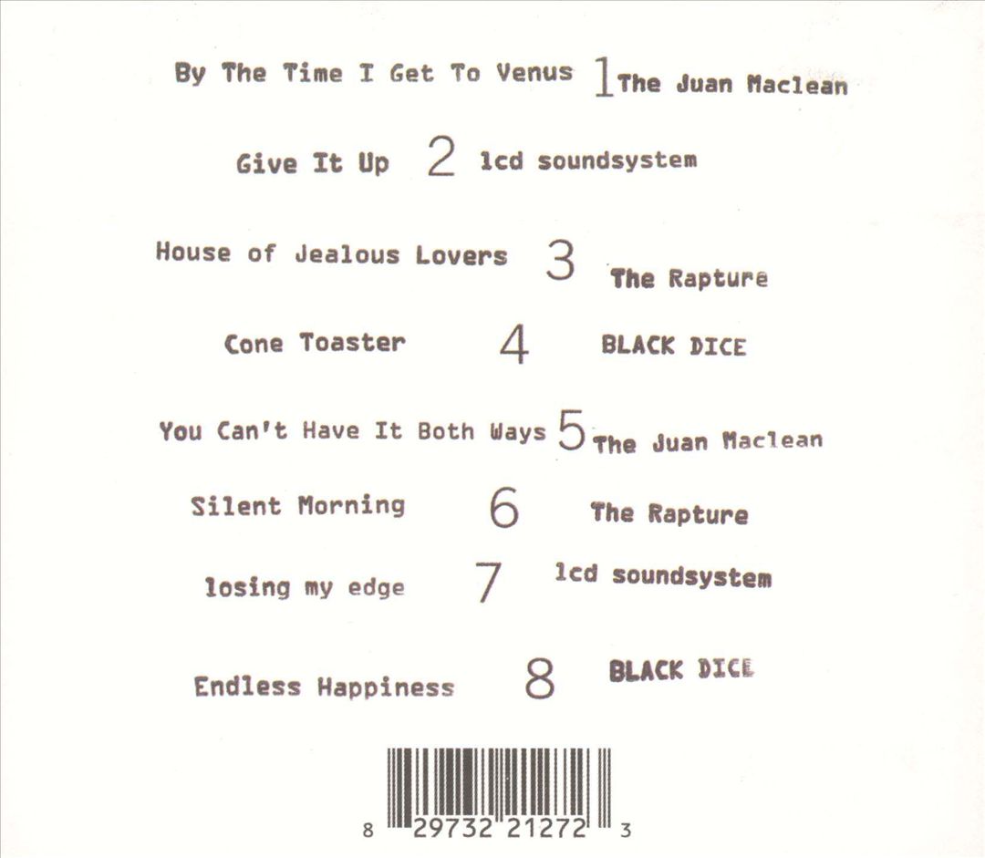 DFA Compilation #1 cover art