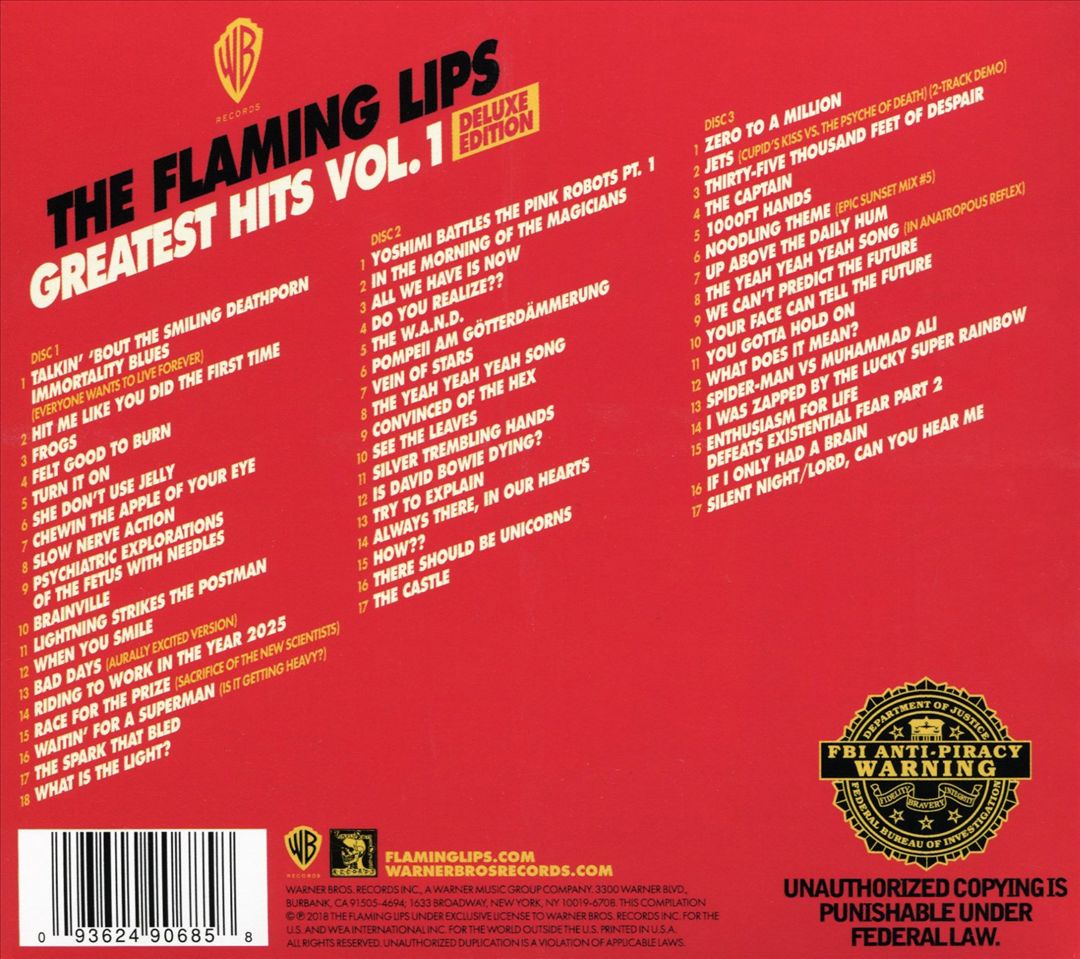 Greatest Hits, Vol. 1 cover art