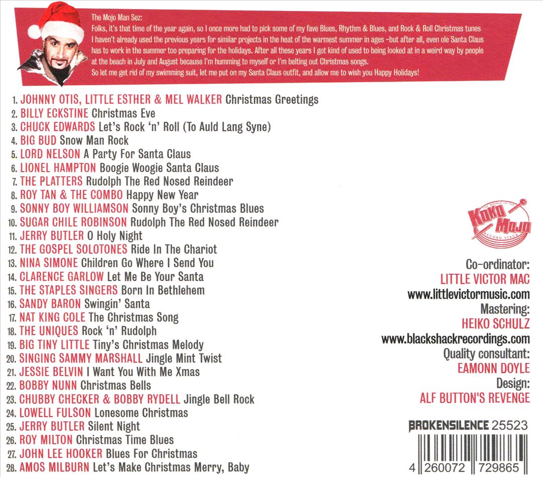 Mojo Man Christmas cover art