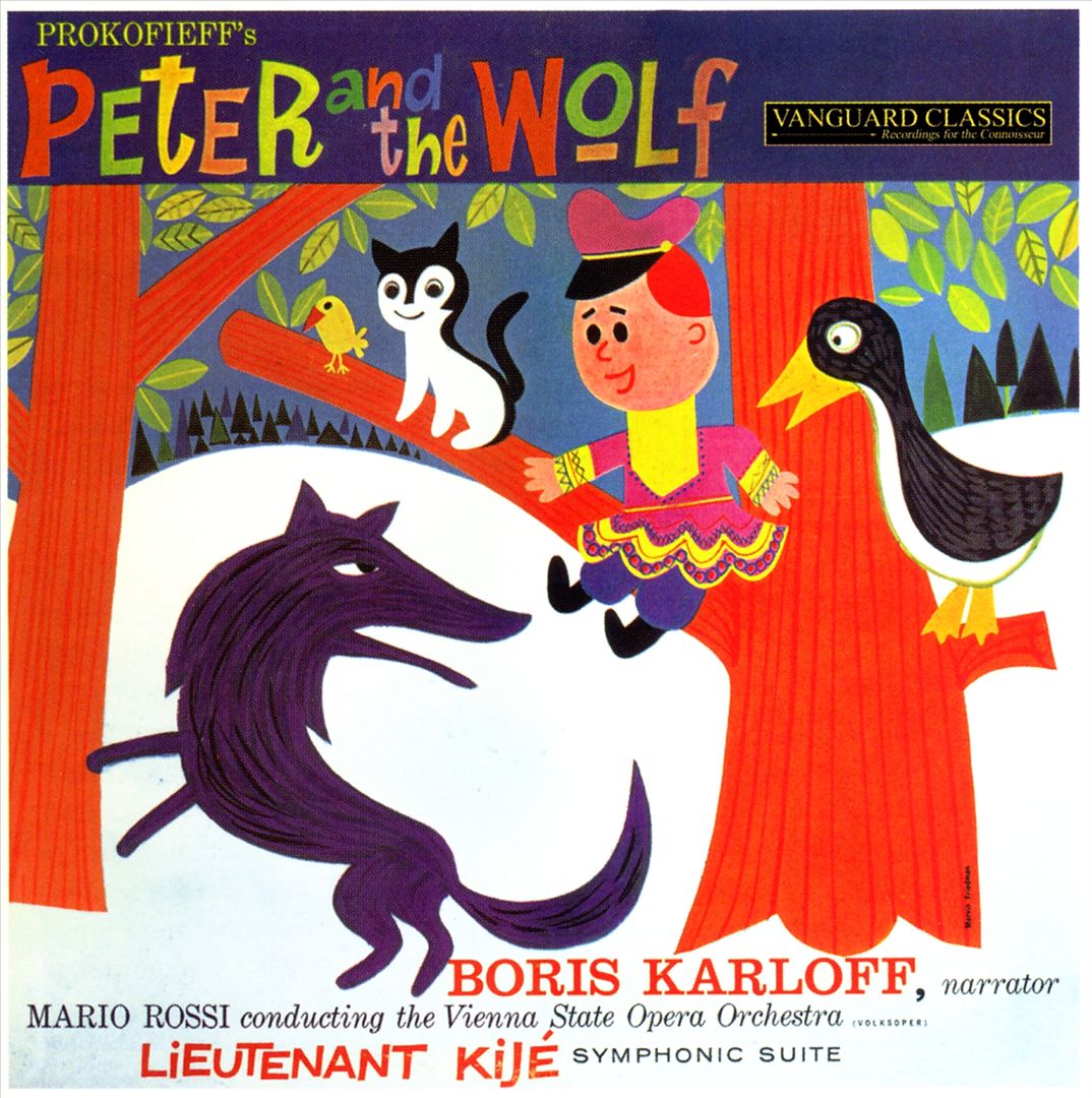 Peter and the Wolf/Lieutenant Kije Sui cover art