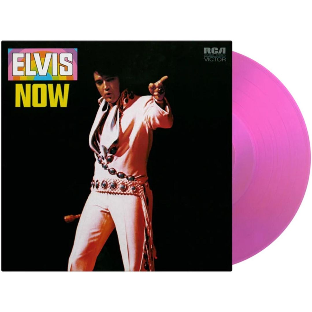 Elvis Now [Limited 180-Gram Translucent Magenta Colored Vinyl] cover art