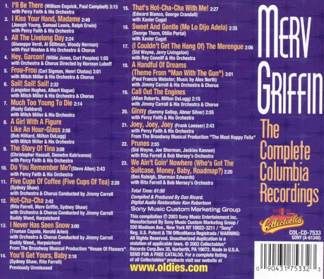 Complete Columbia Recordings cover art