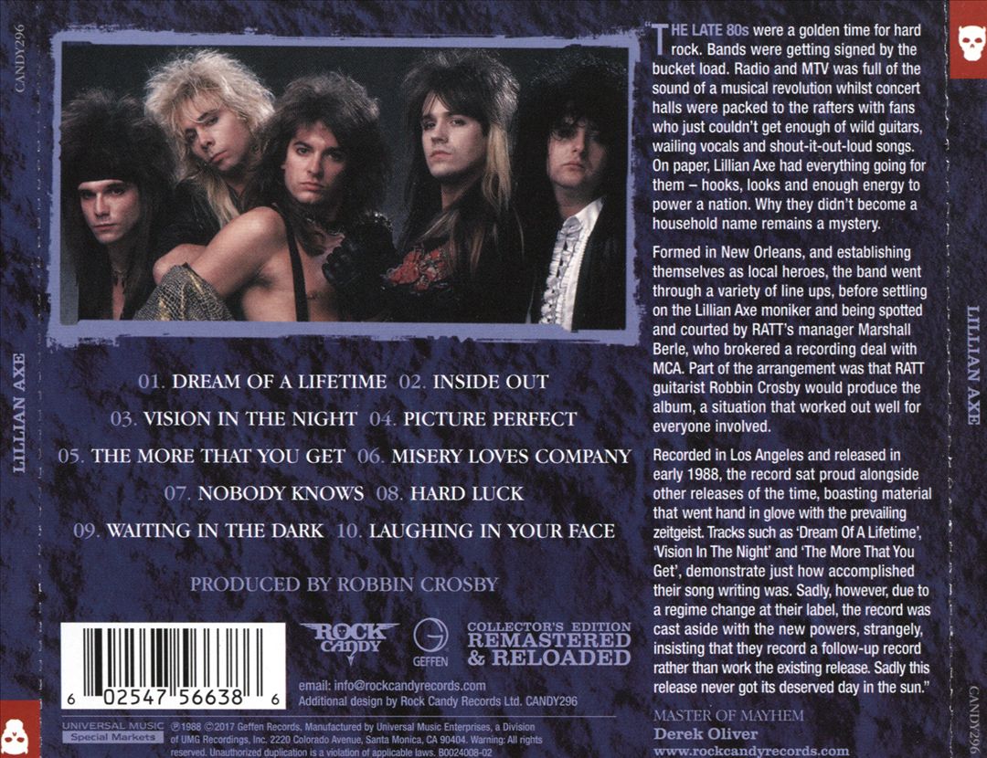 Lillian Axe cover art