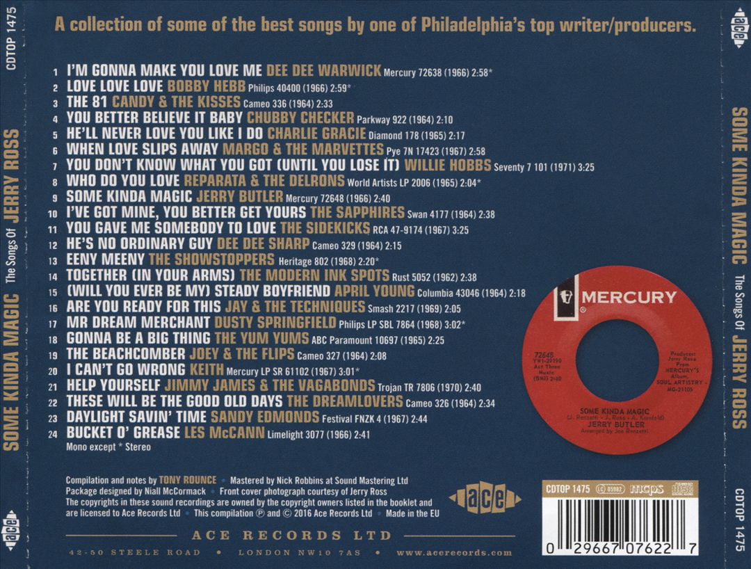 Some Kinda Magic: Songs of Jerry Ross cover art