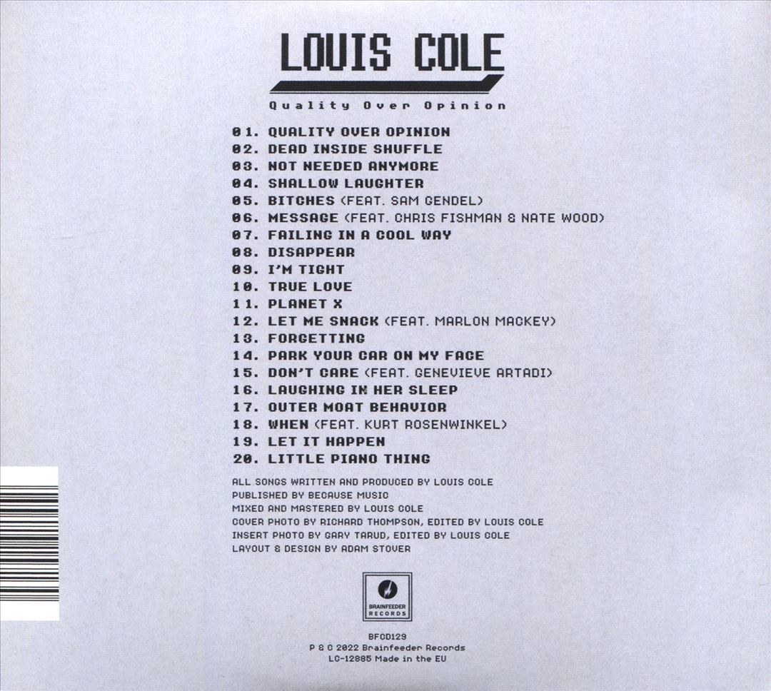 Quality Over Opinion cover art