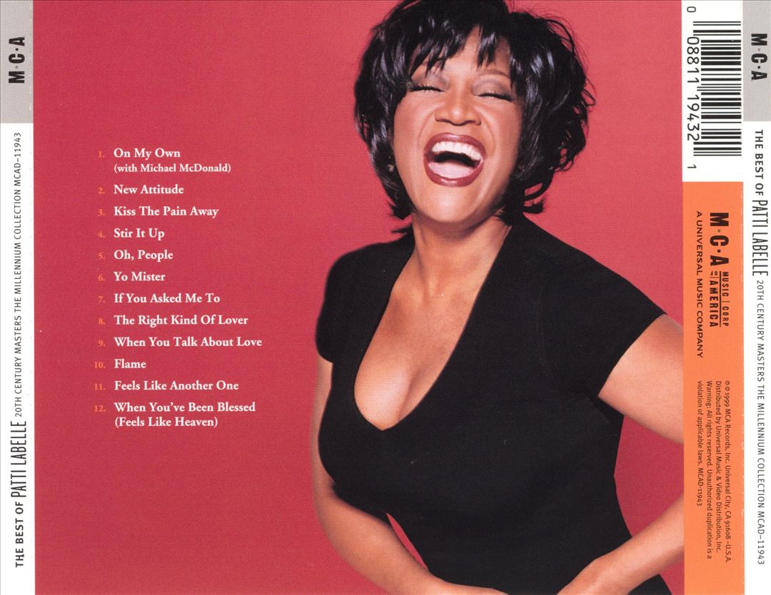 20th Century Masters - The Millennium Collection: The Best of Patti LaBelle cover art