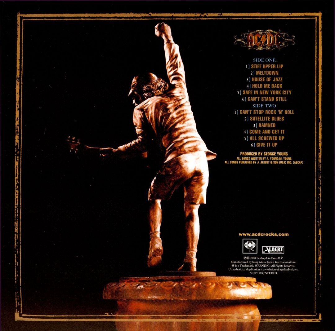 Stiff Upper Lip [Reissue] cover art