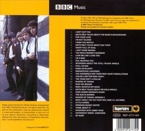 BBC Sessions cover art