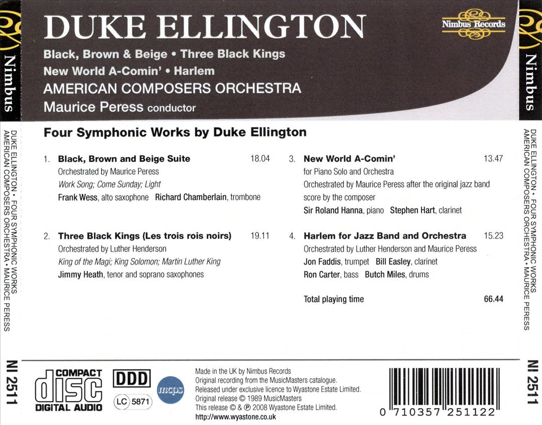 Four Symphonic Works cover art
