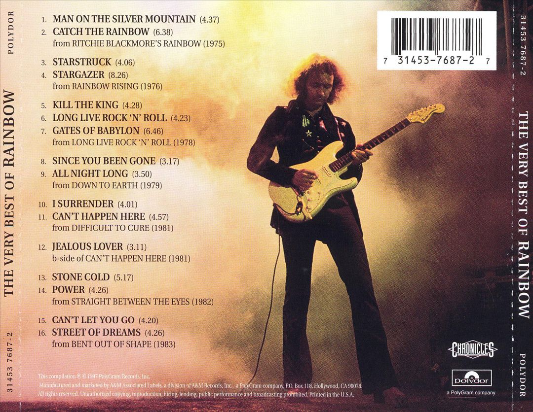 Very Best of Rainbow cover art