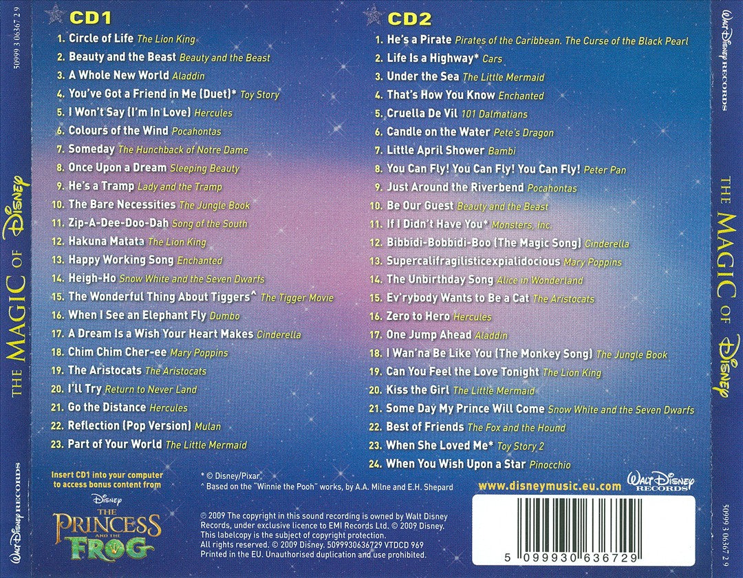 Magic of Disney [2009] cover art