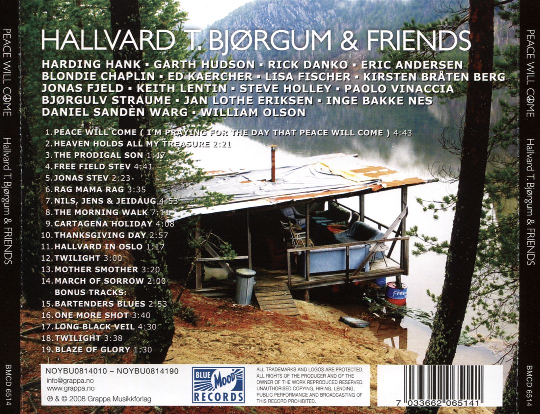 Peace Will Come cover art