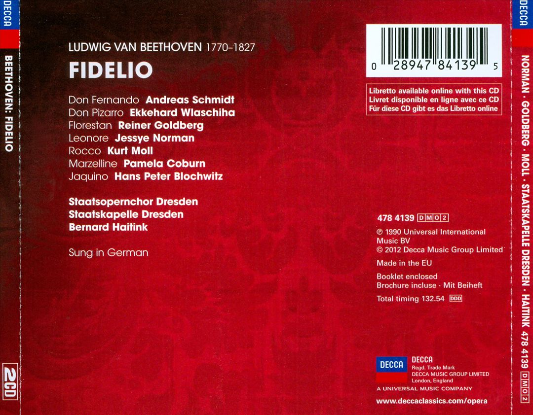Beethoven: Fidelio cover art