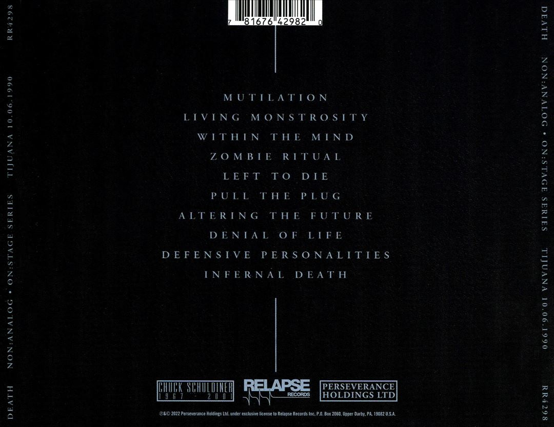 Non Analog On Stage Series: Tijuana, October 6, 1990 cover art