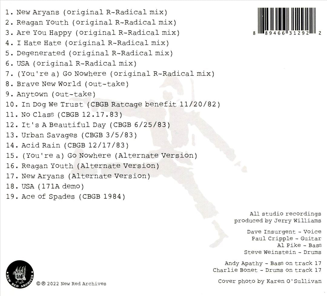 Disorder Now Anthology 1981-1984 cover art