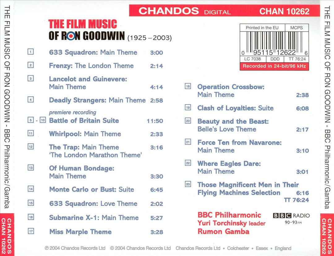 Film Music of Ron Goodwin cover art