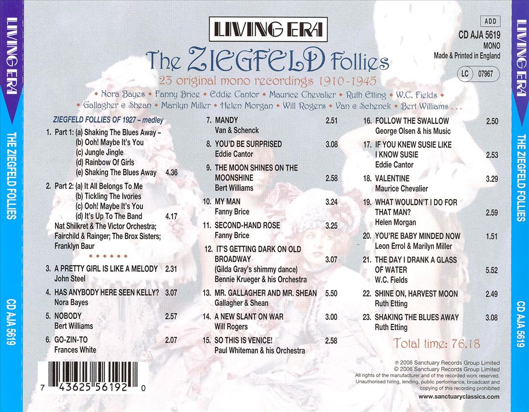 Ziegfeld Follies [Living Era] cover art