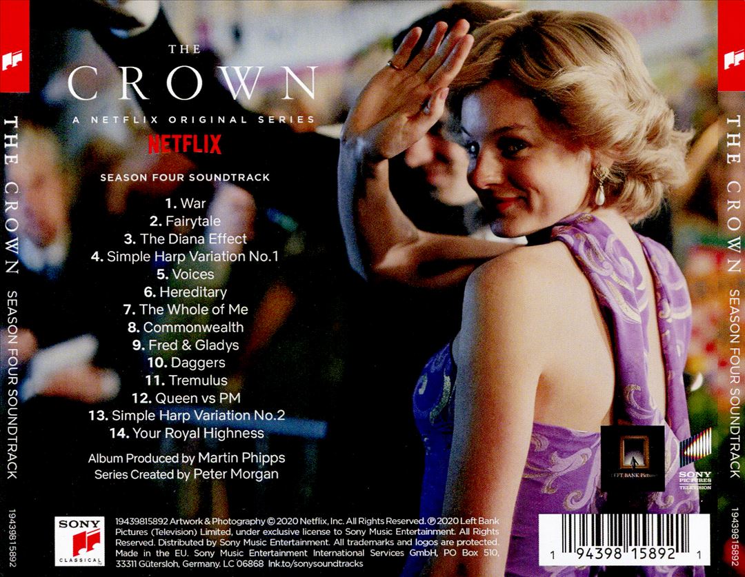 Crown: Season Four [Original Series Soundtrack] cover art
