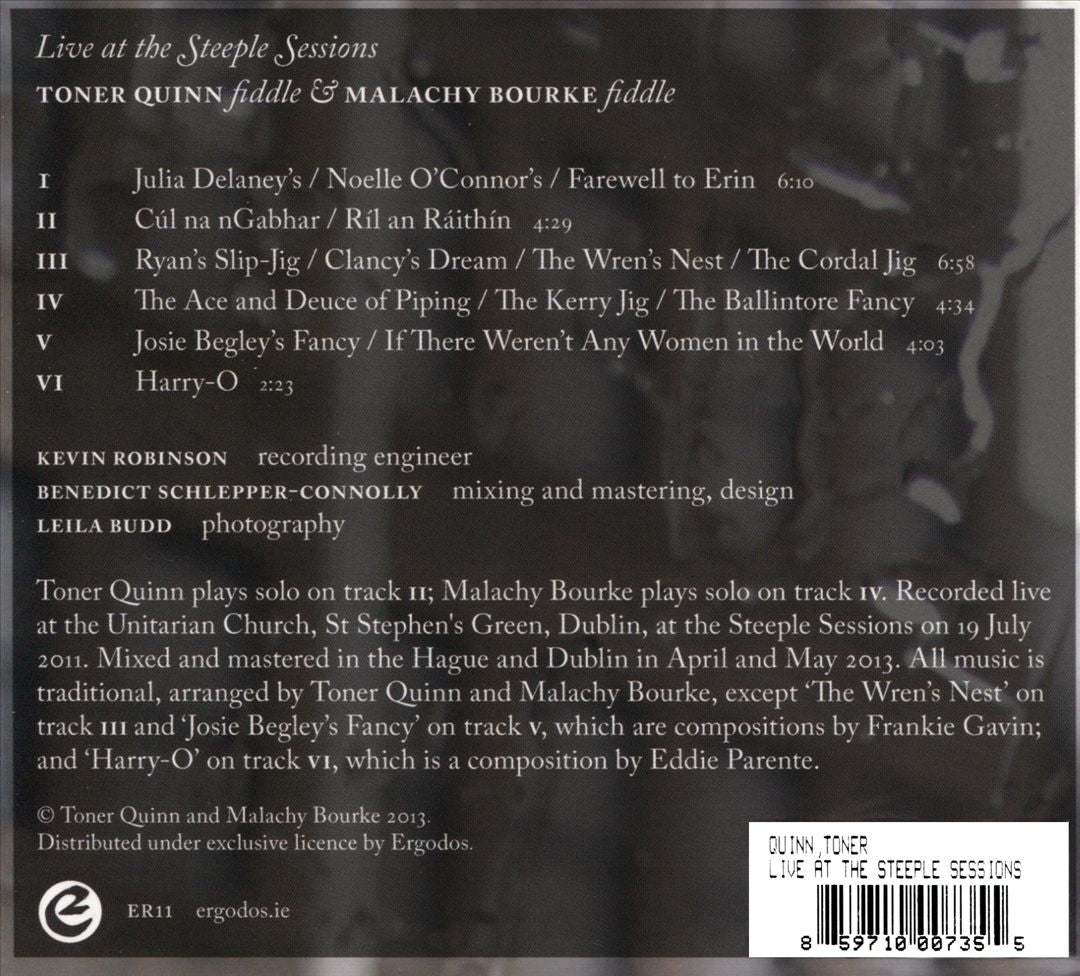 Live at the Steeple Sessions cover art