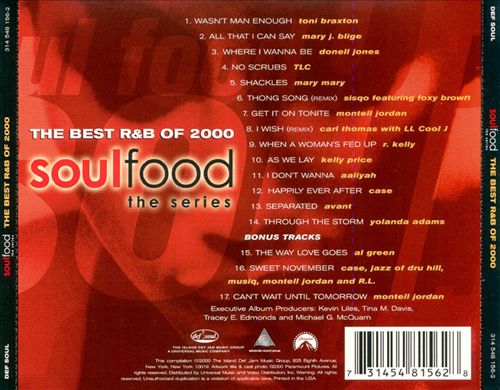 Soul Food: The Best R&B of 2000 cover art