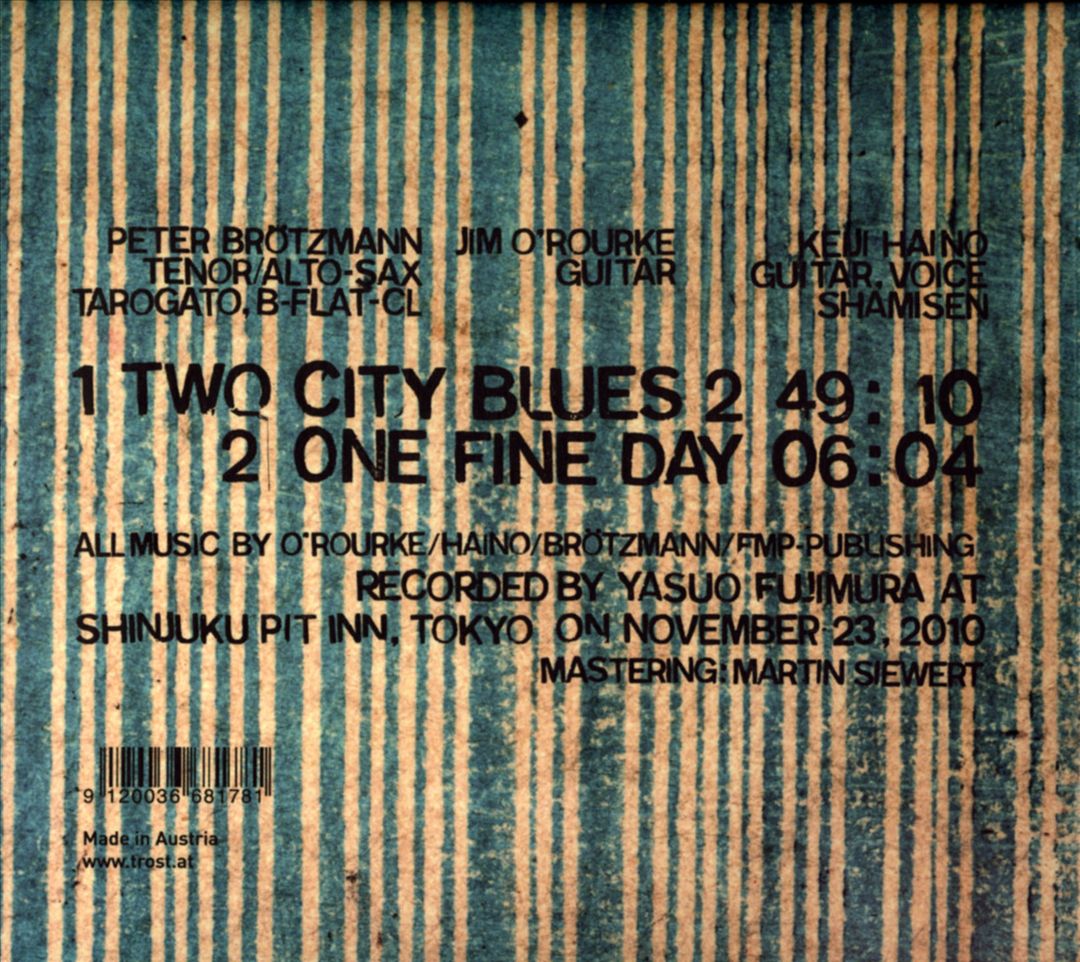 Two City Blues, Vol. 2 cover art