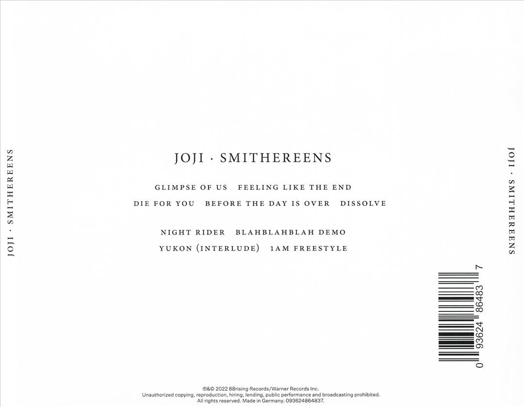 Smithereens cover art