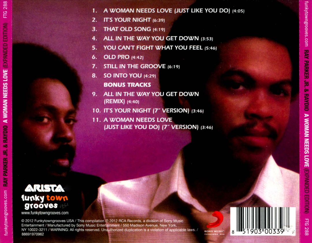 A Woman Needs Love [Bonus Tracks Edition] cover art