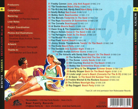 Destination Beach: 30 Tunes for Dancing in the Sand  cover art